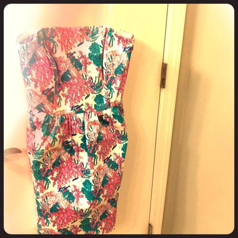 Vineyard Vines strapless dress NWT!